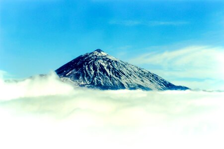 Pico del teide canary islands tenerife photo