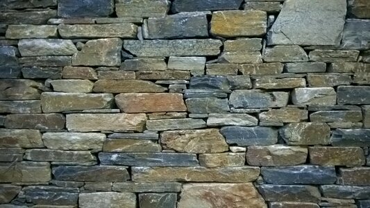 Greece stones natural stone wall photo