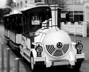 Steam locomotive train electric locomotive