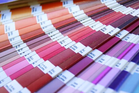 Color nuance swatches