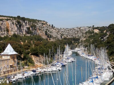 Cassis creeks boats
