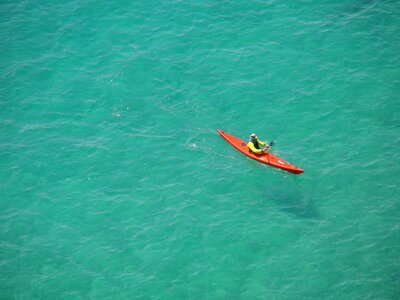 Cassis kayak sea