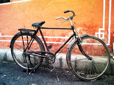 Old bike used bicycle photo
