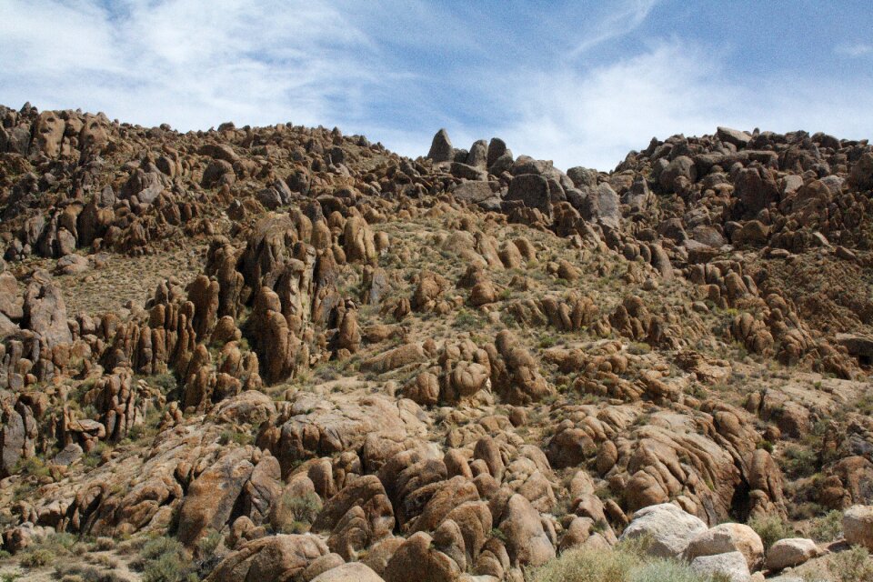 Usa california alabama hills