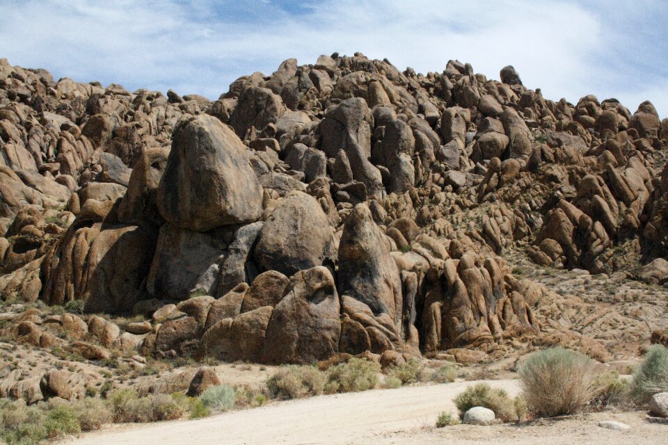 Usa california alabama hills