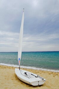 Beach sand water photo