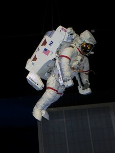 Astronaut spacesuit jetpack