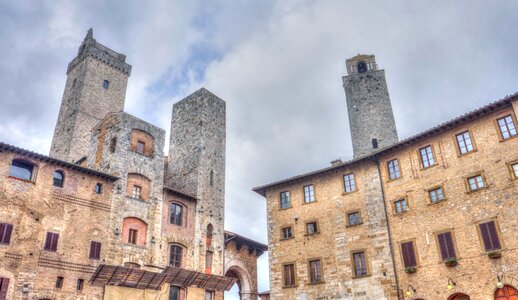 Tower architecture ancient historic