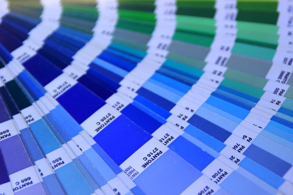 Swatches color pantone