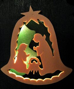 Christmas in the stall advent image