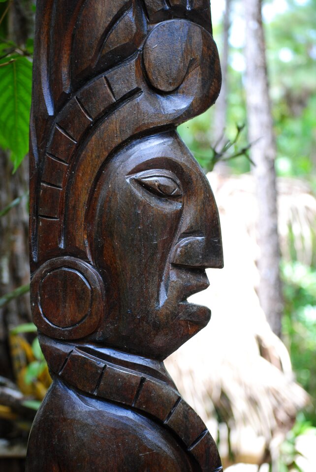 Sculpture mask handcraft