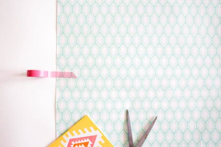 Scissors design pattern photo