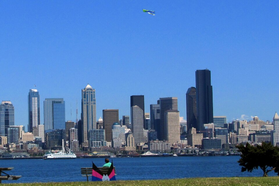 Waterfront skyline