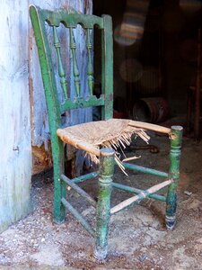 Ramshackle broken abandoned