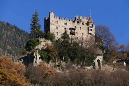 Knight's castle middle ages south tyrol photo