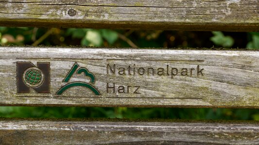 National park rest wood