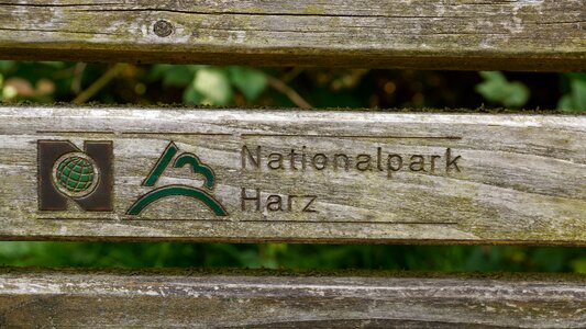 National park rest wood photo