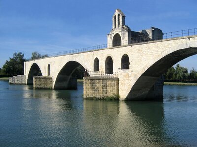Bridge avignon france photo