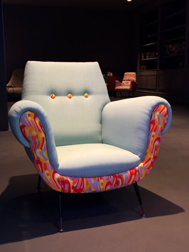 Vintage armchair decor