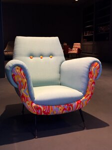 Vintage armchair decor