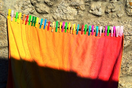 Colors tweezers shadow photo