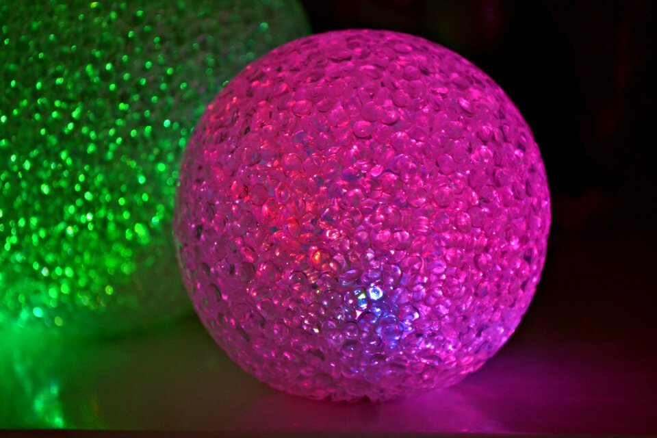 Lamps glass colors
