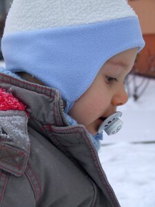 A cap the teat blue