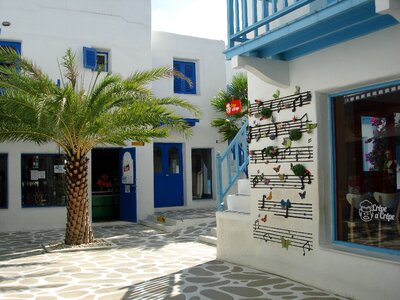 Santorini open-air museum tourism
