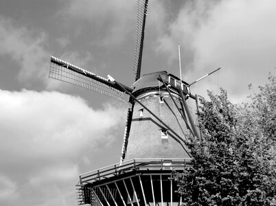 Netherlands dutch mill photo