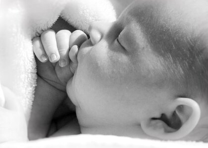 Baby hand newborn