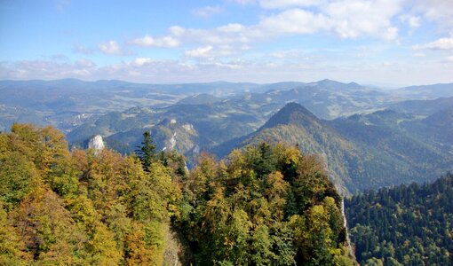 Tops landscape autumn photo