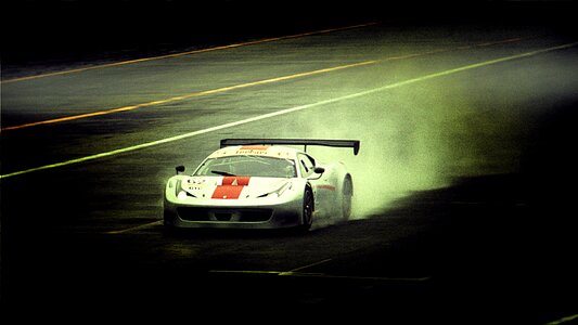 Car race racing car
