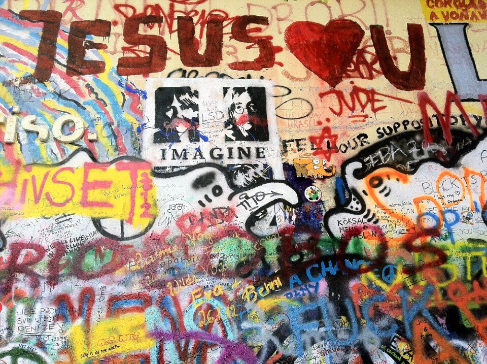 Grafitty imagine lennon