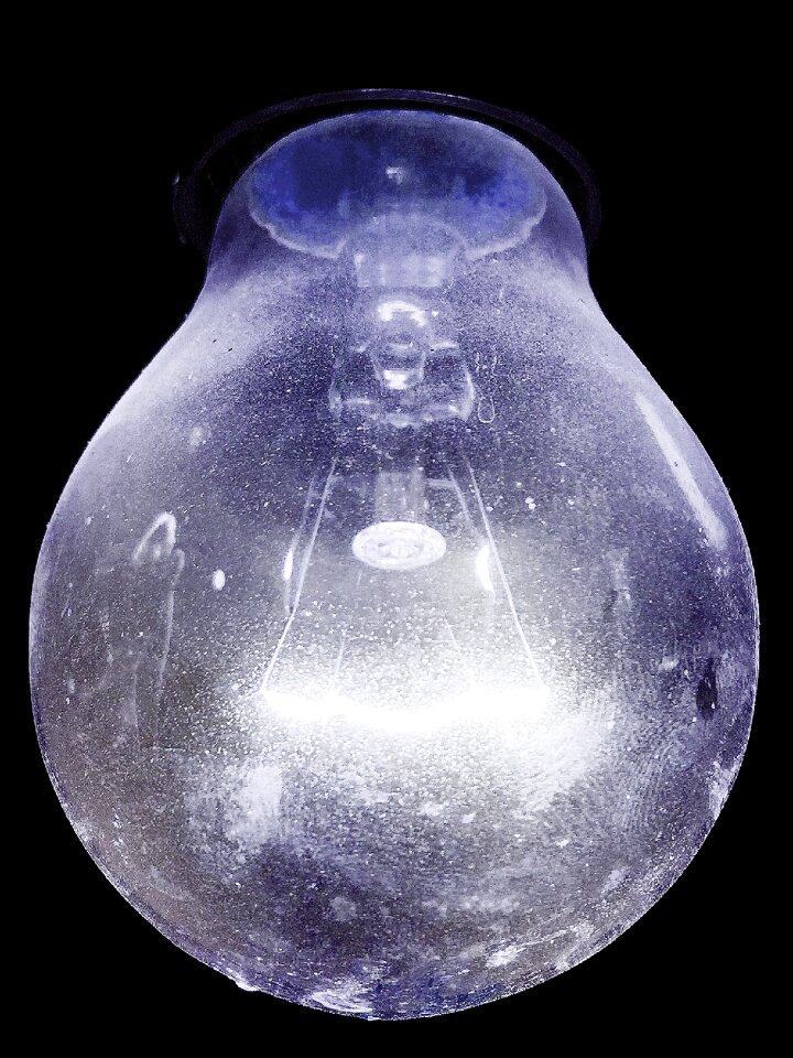 Glass lamp electronics