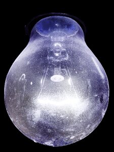 Glass lamp electronics