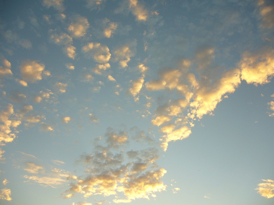 Sky spotlight blue
