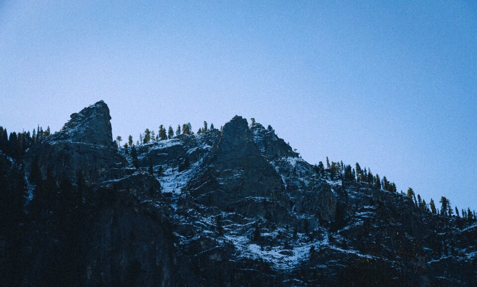 Peak mountain scenic