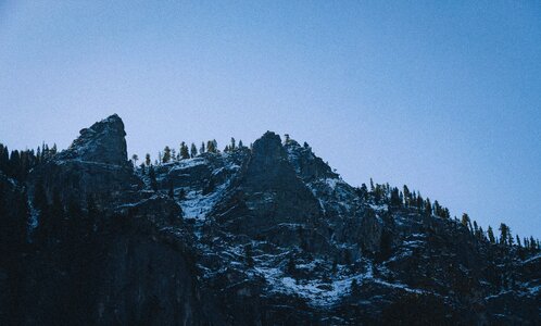 Peak mountain scenic