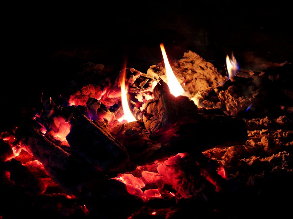 Flame cozy embers
