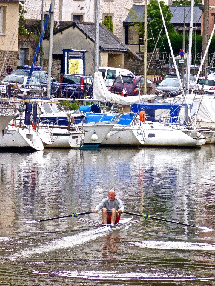 Training scull sculling