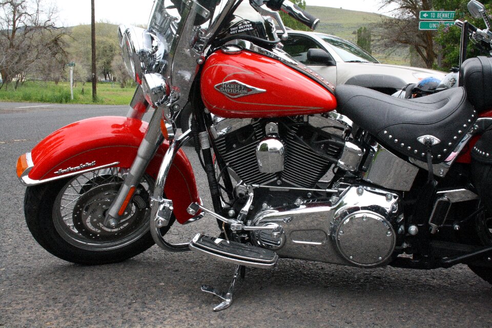 Usa harley davidson motorcycle