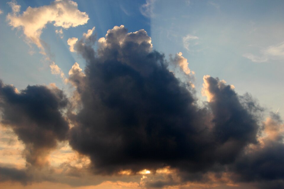 Thunderstorm sky atmosphere