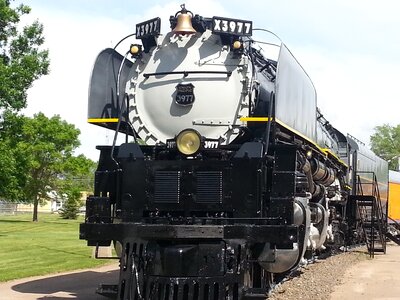 Rail freight train photo