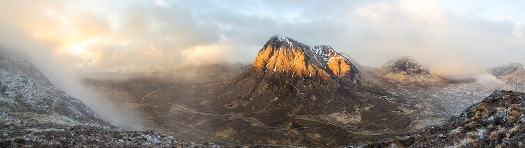 Landscape panorama mountain