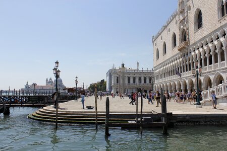 Lagoon venice venice boat photo