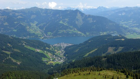 Mountain landscape austria
