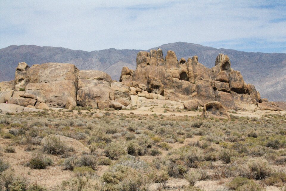 Usa california alabama hills
