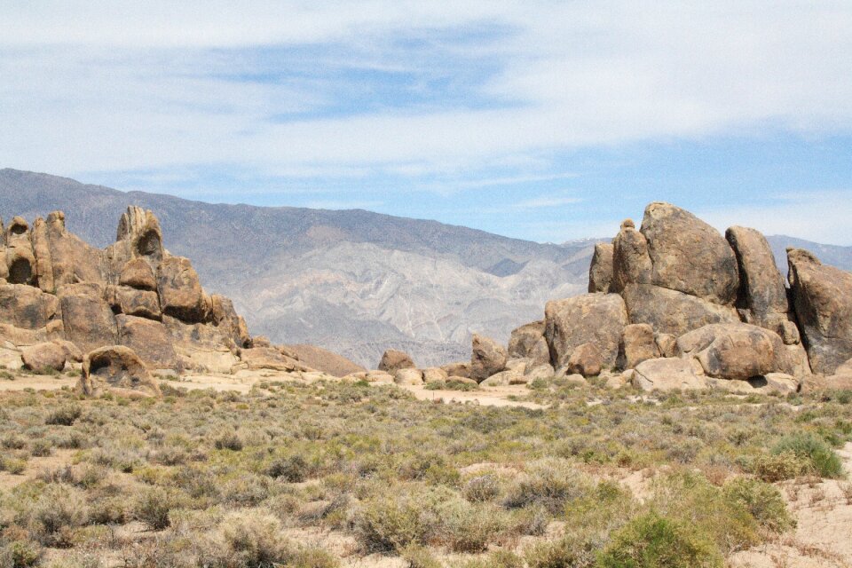 Usa california alabama hills