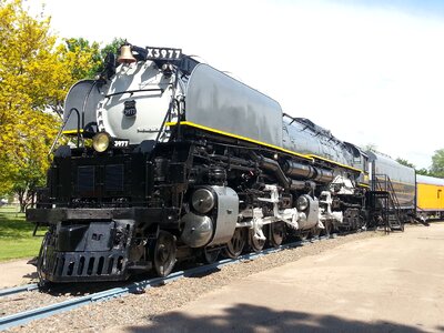 Rail freight train photo