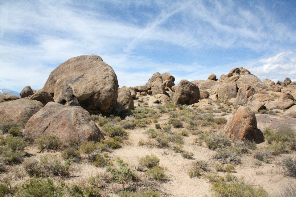 Usa california alabama hills